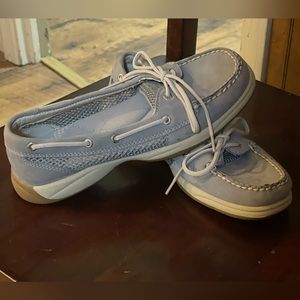 Women’s Sperry Top-Sider Boat Shoe (Grey) - Size 7.5